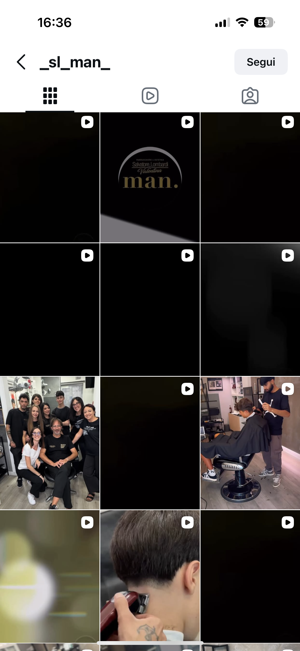 Feed prima della nostra gestione